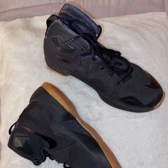 Nike Lebron 13 XIII Elite Hightop Black - Picture 2 of 2